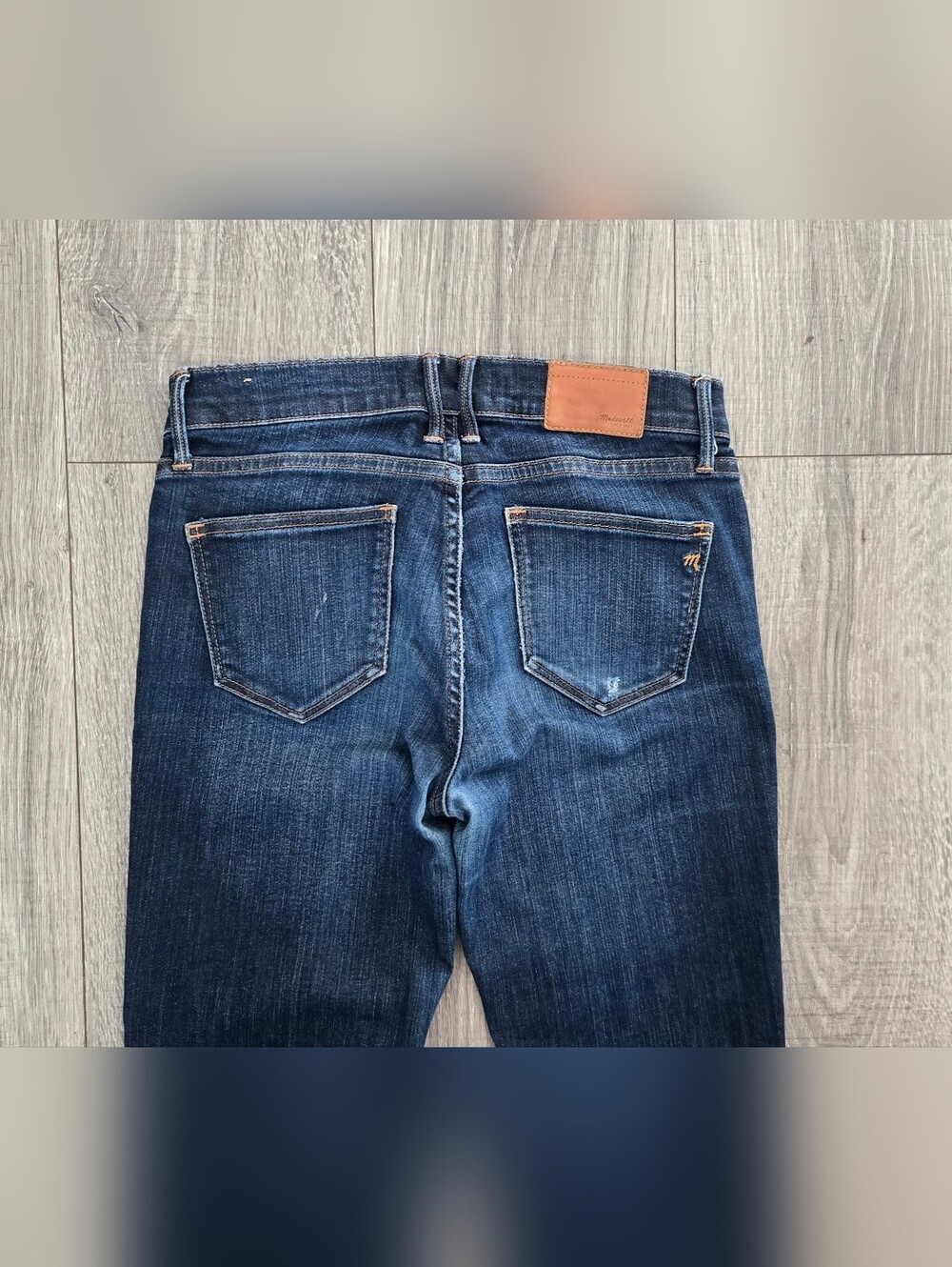 Madewell Women’s Skinny Jeans Size 26 Dark Wash High Rise Denim - Picture 6 of 9